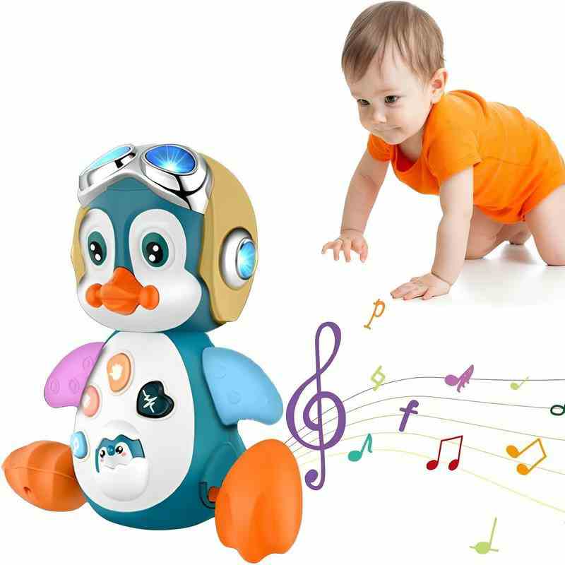 Crawling Penguin Baby Musical Toys-1