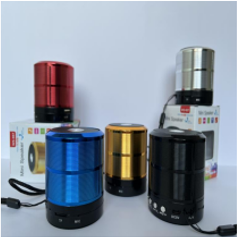 Mini Portable Bluetooth Speaker 5.3 - Wireless Small Speaker with TWS Stereo Pairing, 5W HD Sound, Supports TF Card/USB/FM Radio, Compact Design for Home, Outdoor, and Travel