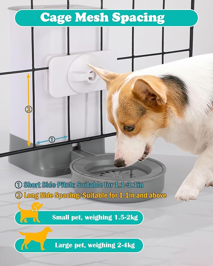 50 oz (approximately 1.4 kg) rabbit water bottle, leak free, easy to clean, top filled suspended gravity water dispenser, suitable for rabbits, guinea pigs, cats, dogs, and other small animals, leak free - Image 2