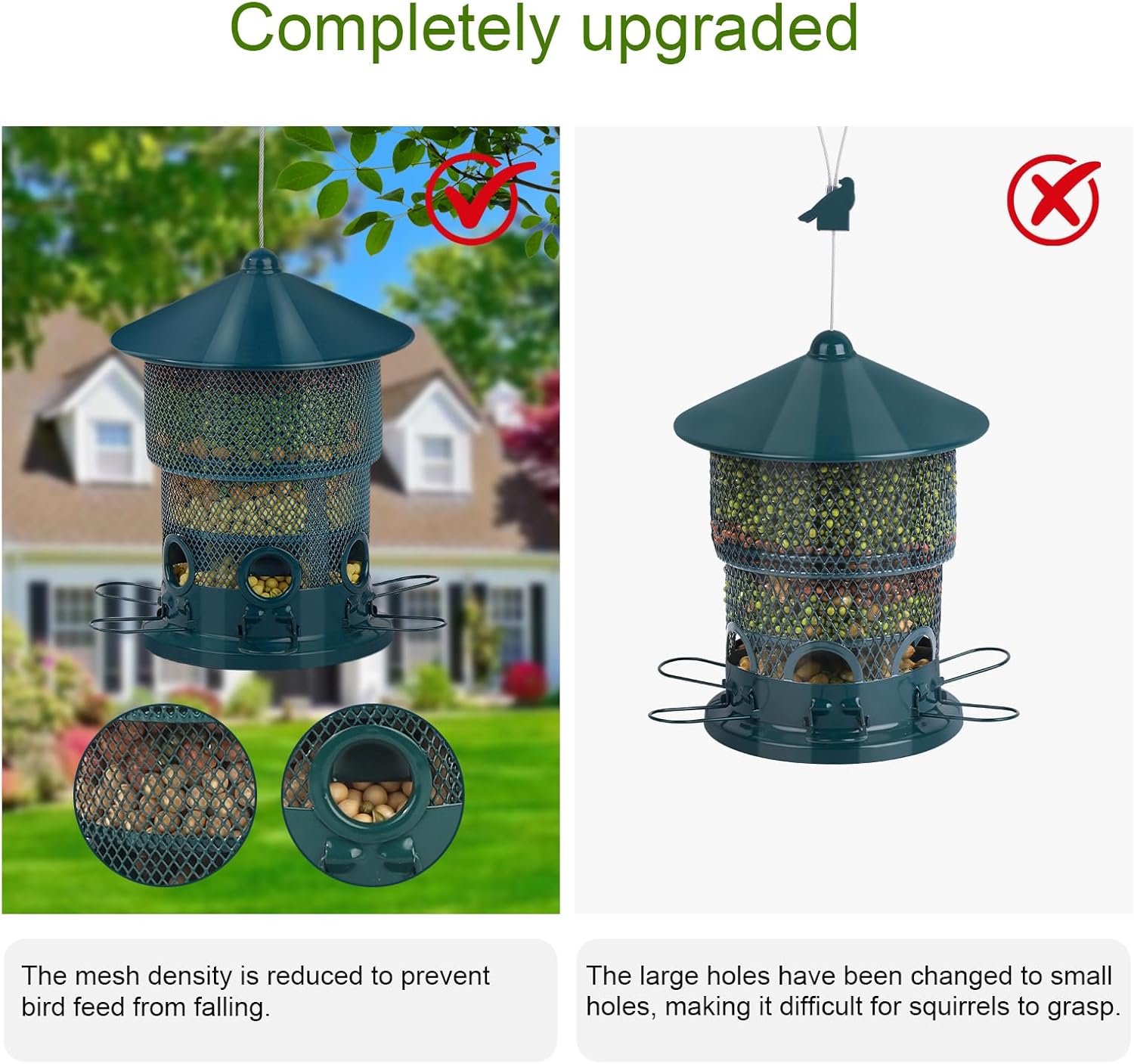 Hanging Bird Feeder Squirrel Proof - Image 5