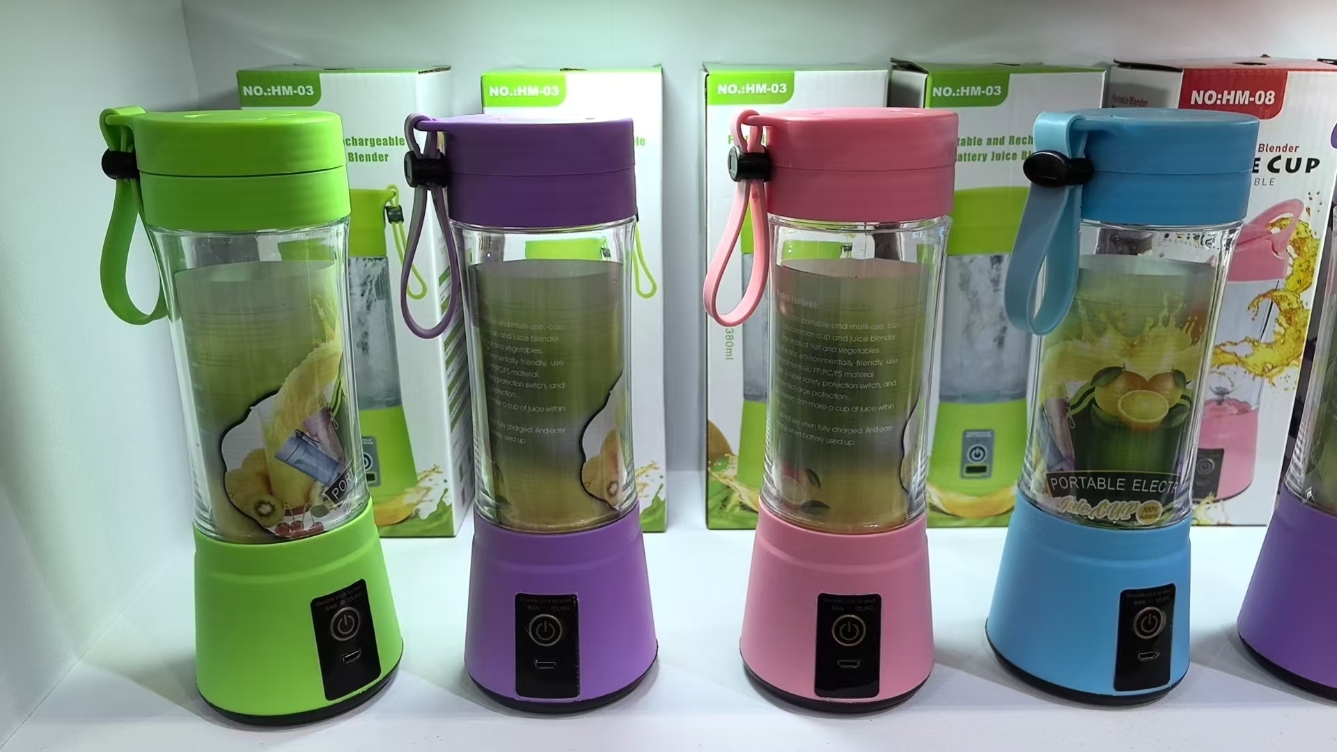 Portable Rechargeable Battery Juice Blender-blender