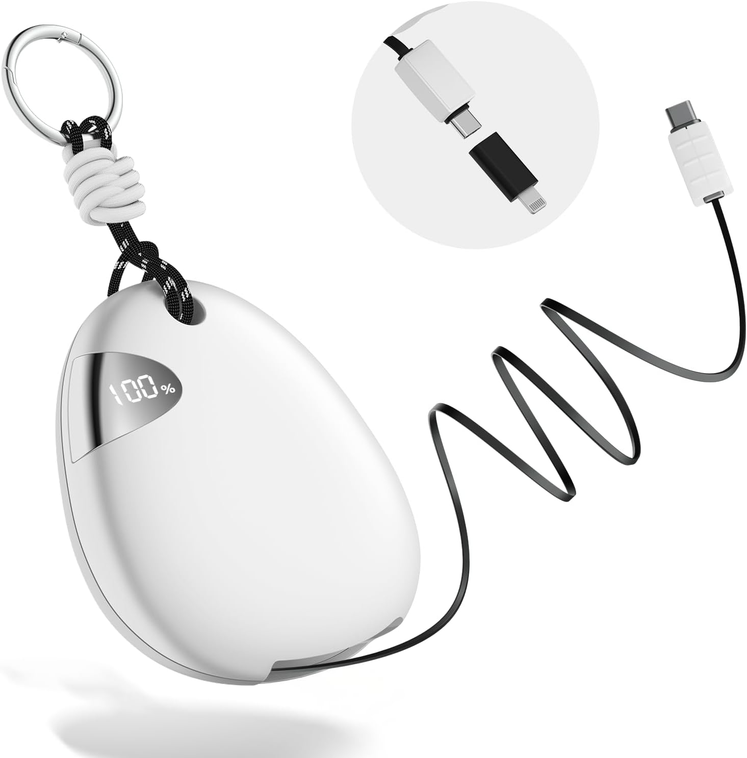 Portable Charger Power Bank 10000 mAh 65CM Fast-Charging