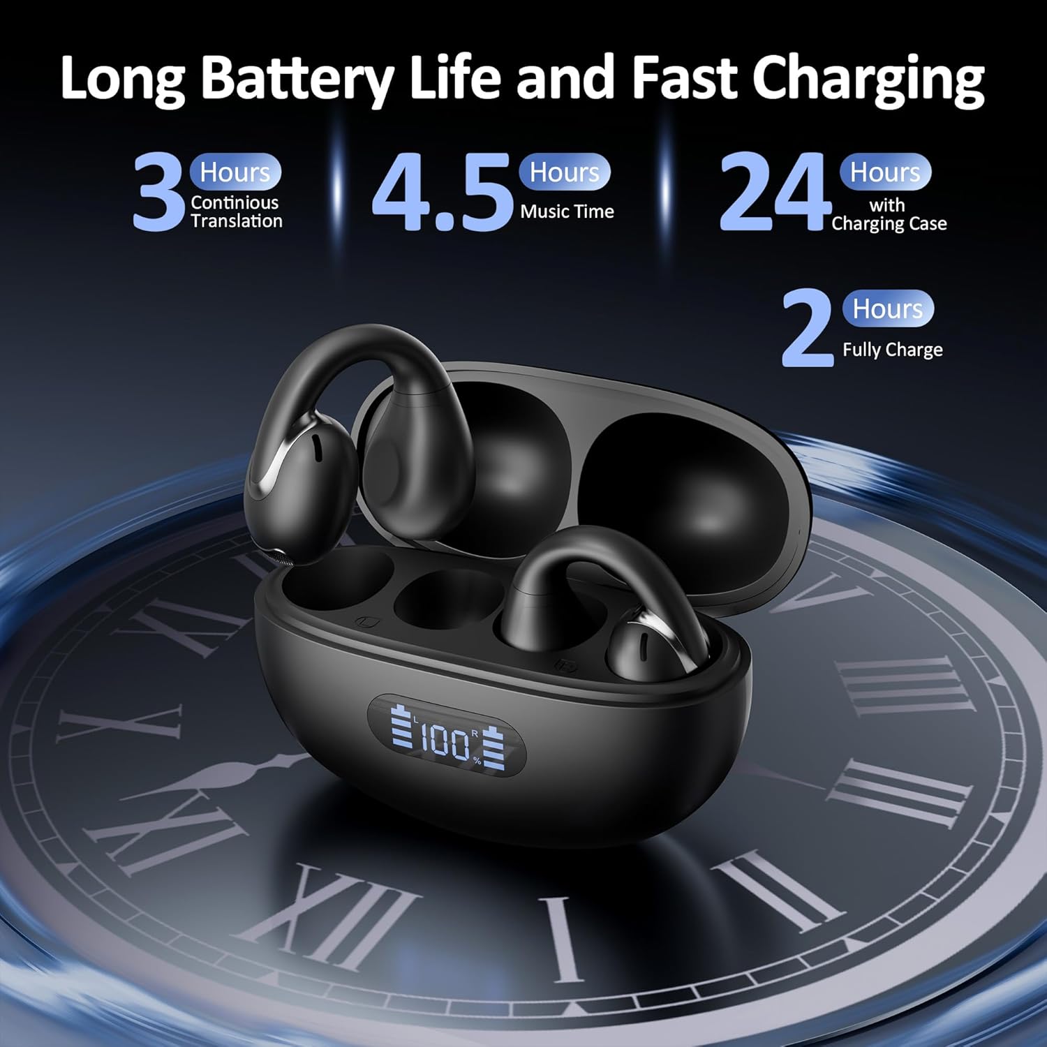 AI Language Translation Earbuds Real Time,163 Language & Accents Two-Way Translator Device with APP - Image 7