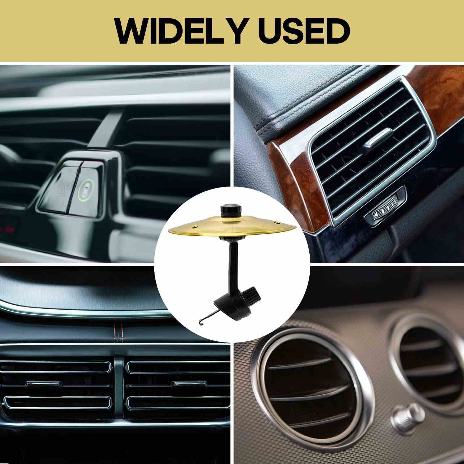 Car Cymbal Air Vent Mini Drum Crash Cymbal for Car Dashboard, Compact & Durable Musical Car Accessory for Drivers, Fits All Vehicles - Image 7