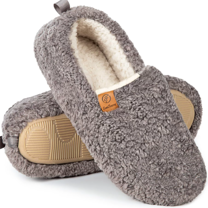 Clearance Sale Winter Slippers for Women & Men - Warm Memory Foam House Shoes, Fuzzy Plush Lined Anti-Slip Indoor Outdoor Moccasins, Booties & Slides - Ultimate Comfort Footwear Gift - Image 8