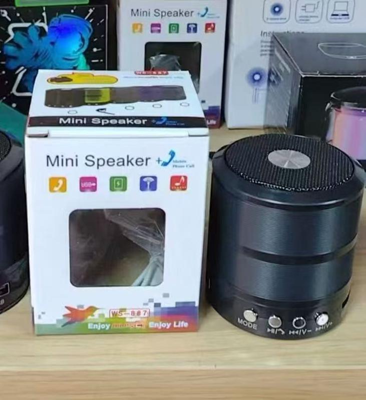 Mini Portable Bluetooth Speaker 5.3 - Wireless Small Speaker with TWS Stereo Pairing, 5W HD Sound, Supports TF Card/USB/FM Radio, Compact Design for Home, Outdoor, and Travel - Image 2